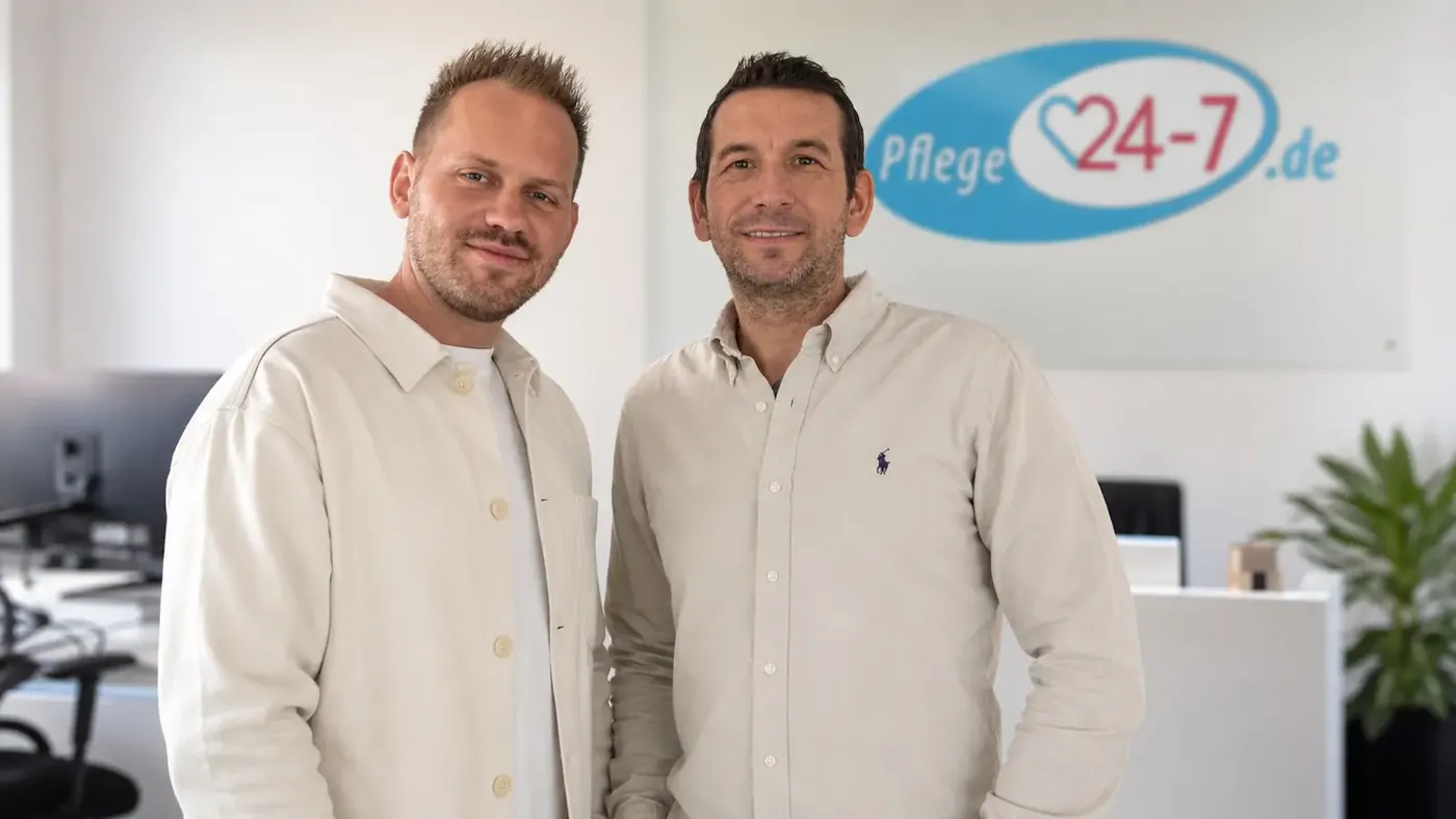 Natan Wojtasczyk und Rafael Filipiak, Gründer von Pflege24-7